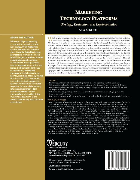 Marketing Technology Platforms 