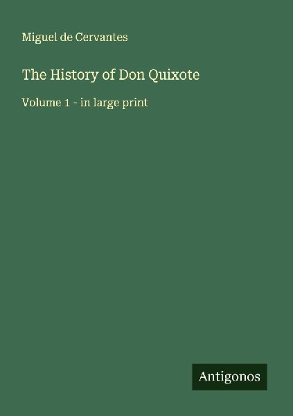 The History of Don Quixote