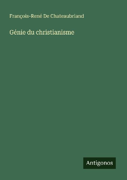 Génie du christianisme