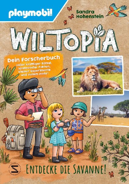PLAYMOBIL Wiltopia. Entdecke die Savanne! Dein Forscherbuch vo...