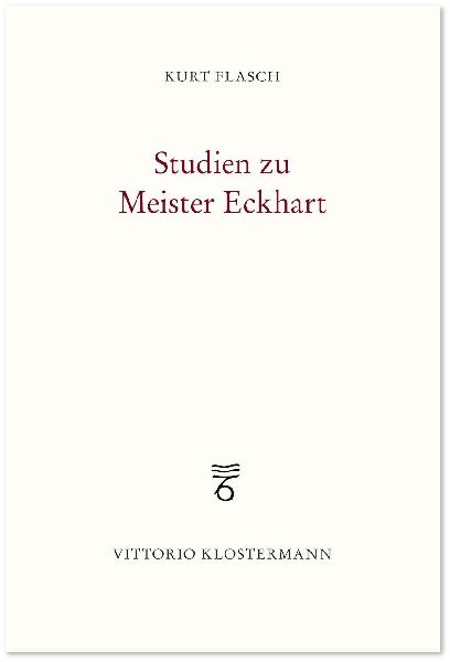 Studien zu Meister Eckhart