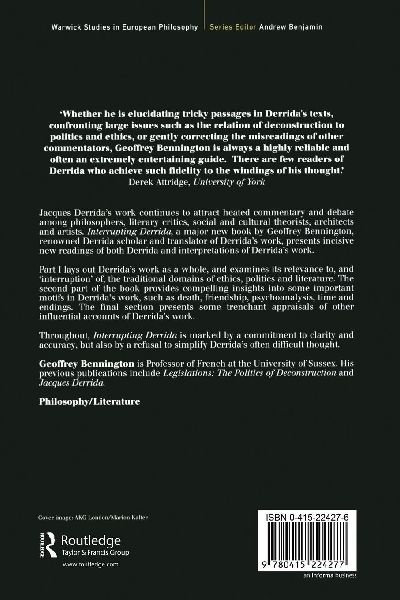 Interrupting Derrida 