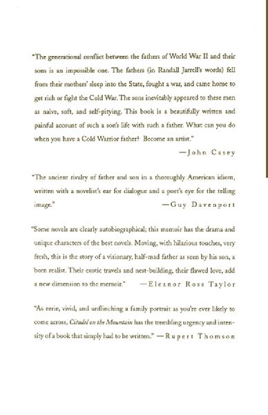 Citadel on the Mountain 