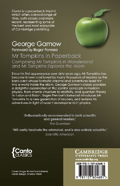 Mr Tompkins in Paperback (Canto Classics) 