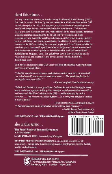 The Norc General Social Survey 