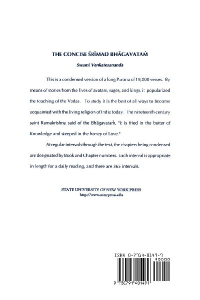 The Concise Srimad Bhagavatam 