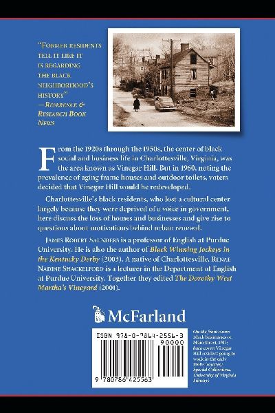 Urban Renewal and the End of Black Culture in Charlottesville, Virginia 