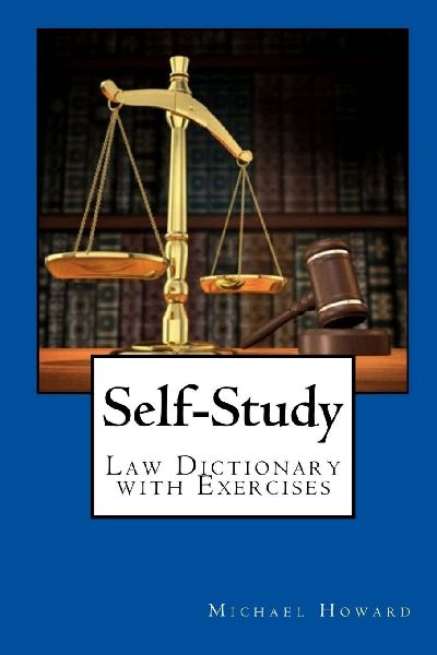 Self-Study UK Law Dictionary and Legal Letter Writing Exercise...