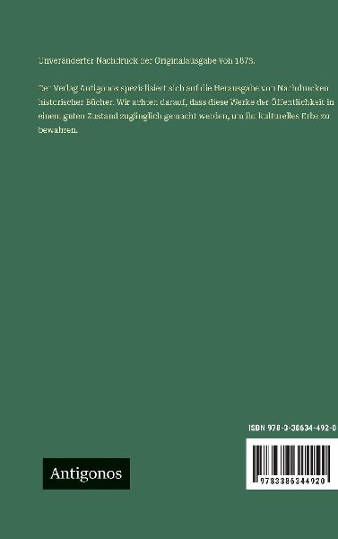 Sprichwörter des Volkes der Oberfalz in der Mundart 