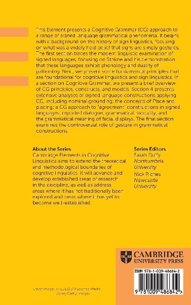 Signed Language and Cognitive Grammar 