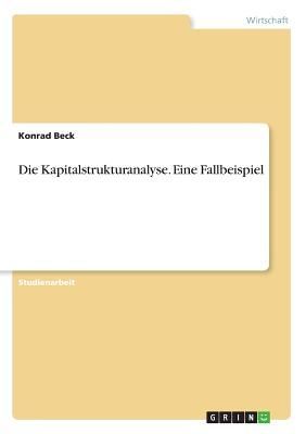 Die Kapitalstrukturanalyse. Eine Fallbeispiel