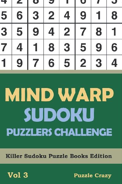 Mind Warp Sudoku Puzzlers Challenge Vol 3