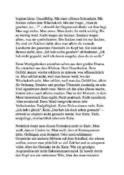 WIE MAN SEINEN EHEMANN NICHT UMBRINGT 