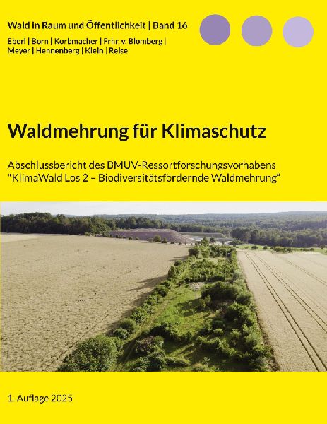 Waldmehrung für Klimaschutz