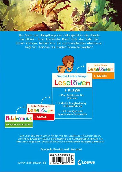 Leselöwen 2. Klasse - Gefahr im Schattenwald 