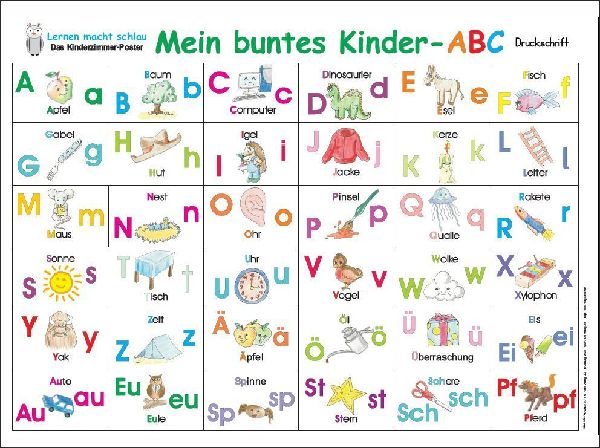 Mein buntes Kinder-ABC
