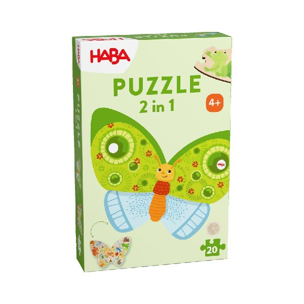 Puzzle 2in1 Schmetterling