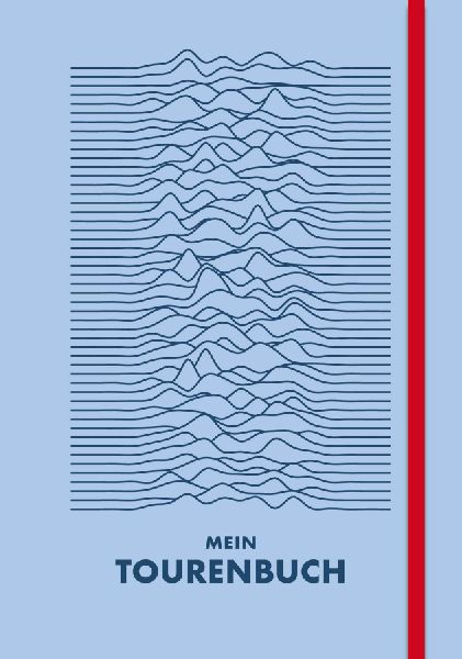 Mein Tourenbuch (Farbe: blau)